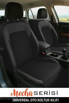 GM-DESIGN Mocha Tay Tüyü Üniversal Oto Koltuk Kılıfı- 5 Koltuk Tam Set