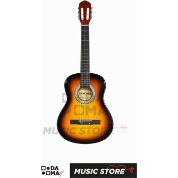 Sanchez 39" Tam Boy Klasik Gitar - Sunburst