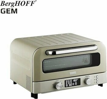 Berghoff Gem Retro 7960010 2000 W Vanilya Krem Pizza Makinesi
