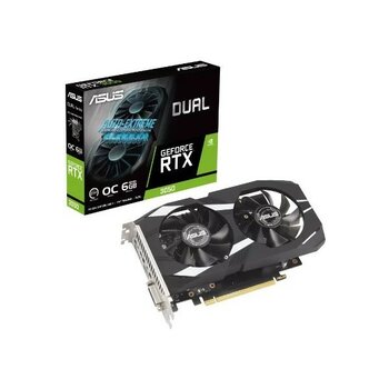Asus DUAL-RTX3050-O6G 6gb Geforce RTX3050 Gddr6 96BIT HDMI Dvı/dp 16X Ekran Kartı