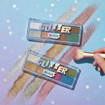 8 Renk Yaz Glitter Far Paleti - 2'Li Set