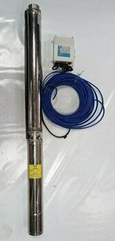 İmpo Sk 404/10 Krom Başlıklı Derin Kuyu  1 Hp Monofaze Motorlu 30 mt Kablolu Panolu Dalgıç Pompa