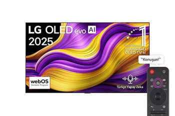 LG OLED77G55LW 4K Ultra HD 77 inç OLED Siyah Smart TV
