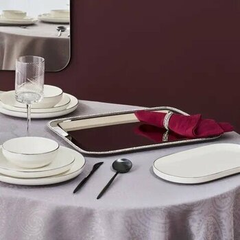 Karaca Home Majesty 42x29.5 cm Dikdörtgen Dekoratif Tepsi