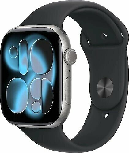 Apple Watch Series 11 46 mm GPS Spor Kordon S/M Uzay Grisi Akıllı Saat