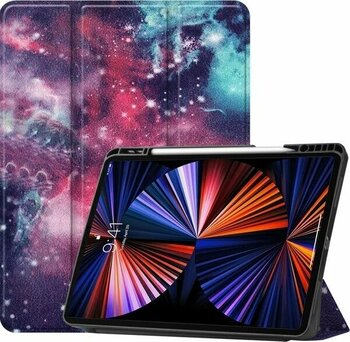 Seniee Mor iPad Pro 12.9 2021 için Tablet Kılıfı