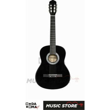 Sanchez 39" Tam Boy Klasik Gitar - Siyah