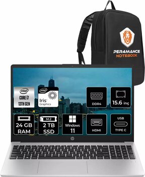 HP 250 G10 8A541EA 15.6 inç Intel Core i7 1355U 24 GB 2 TB SSD Intel Graphics Windows 11 Home