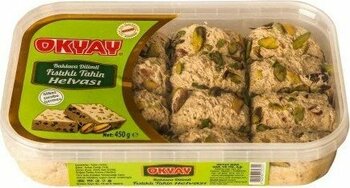 Okyay Antep Fıstıklı Dilimli Helva 450 Gr