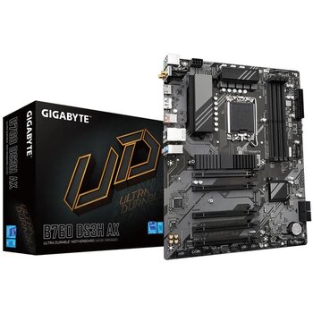 Gıgabyte B760 Ds3h Ax Wıfı-6E Ddr5 Hdmı Dp Pcıe 16X V5.0 1700P Atx