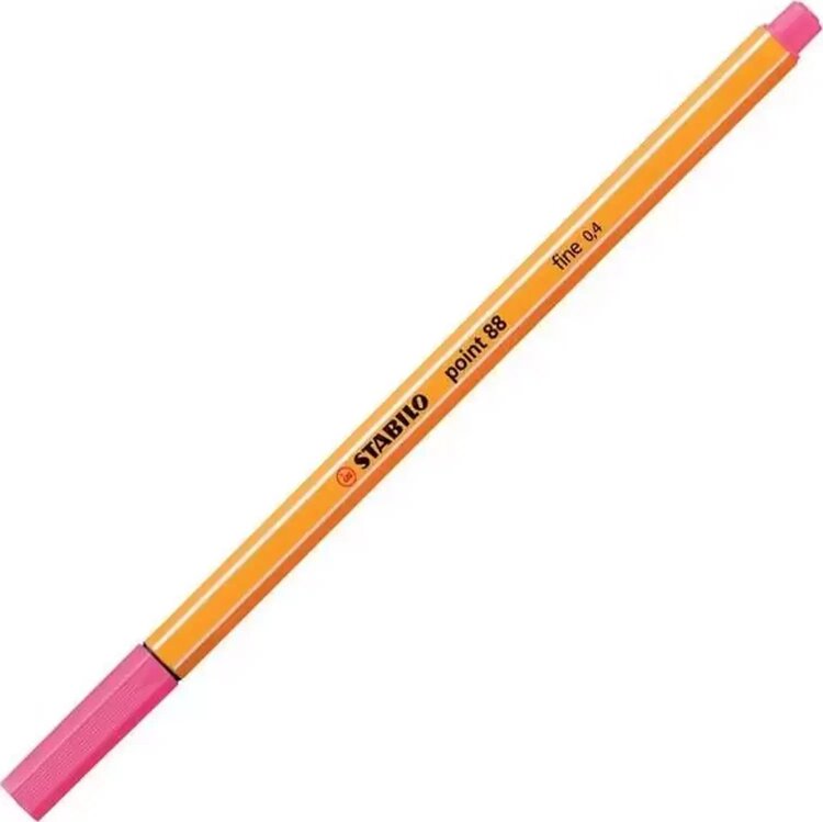 Stabilo Point 88 Fineliner Açık Pembe 0,4 mm Keçe Uçlu Kalem