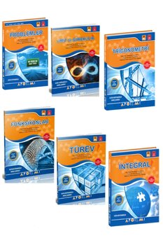 Apotemi Yayınları Matematik Fasikülleri Seti (PROBLEMLER-LİMİT-TRİGONOMETRİ-FONKSİYONLAR-TÜREV-INTEGRAL)