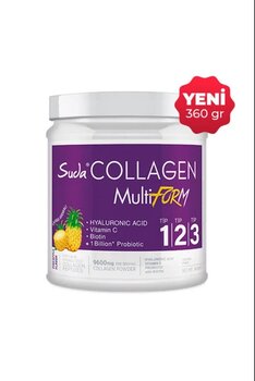 Suda Collagen Multiform Kolajen Ananas Aromalı 360Gr