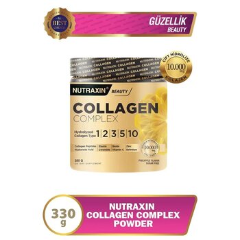 Nutraxin Collagen Complex 1 2 3 5 10 Collagen Tip Aromasız Toz 330 Gr