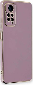 Microsonic Xiaomi Redmi Note 11 Pro 5G Kılıf Olive Plated Lila