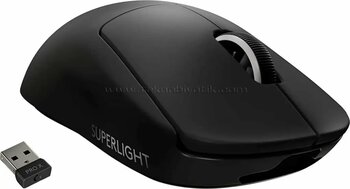 Logitech PRO X Superlight Kablosuz Siyah 5 Tuş 25600 DPI Mouse