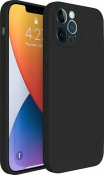 FitCase iPhone 13 Pro Max Kılıf Fitcase Premiums Silikon Arka Kapak Siyah
