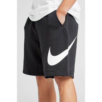 Nike Nsw Clup Graphic Fleece Erkek Siyah Spor Şort - XL