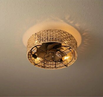 Kcf305 Hasir Tavan Vanti 15w 20"Hasir Tavan Vantilatör -Açık Kahverengi