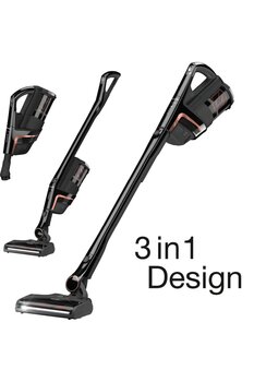 Miele Triflex HX2 Cat&Dog Obsidian Siyah Şarjlı Dikey Süpürge