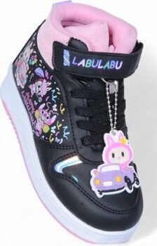 Prokids 4444 Syh-Pmb Cırtlı Boğazlı Kız Çocuk Spor Ayakkabı - Siyah - 29