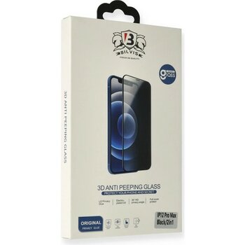 AyrStore Iphone 7 Plus Bilvis Hayalet Cam Ekran Koruyucu - Siyah - Çok Renkli