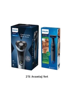 Philips Shaver 3000X Series Islak Kuru Tıraş Makinesi
