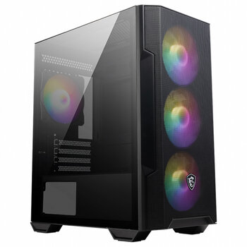 Msi MAG FORCE 100R PSU YOK 4x12cm ARGB Fanlı Temperli Cam Mid Tower ATX Kasası