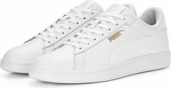 Puma Erkek Smash 3.0 Erkek Günlük Spor Ayakkabı 390987-01 Beyaz - 41