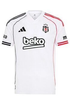 Beşiktaş Beşiktaş S.K. Bjk Forma 25/26 İç Saha Forması Erkek Forma BEYAZ M Beden