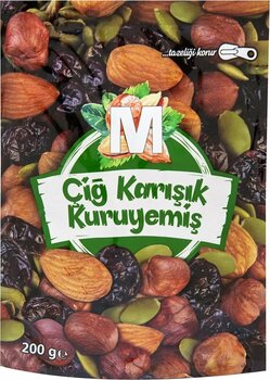 Migros Çiğ 200 g Karışık Kuruyemiş