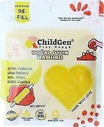 ChildGen Sarı 125 gr Oyun Hamuru Refill