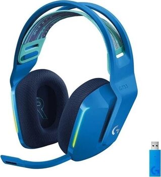 Logitech G G733 Lightspeed Kablosuz RGB Oyuncu Kulaklığı Mavi