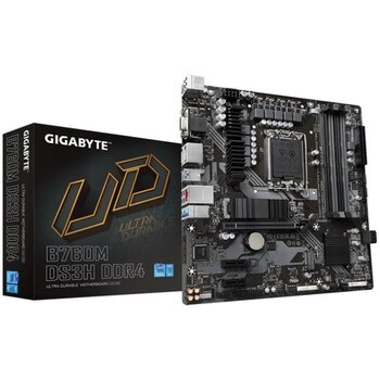 Gıgabyte B760m Ds3h Ddr4 Hdmı Type-C Dp Pcıe 16X V4.0 1700P Matx