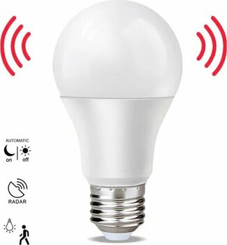 Cata 12 W Radar Sensörlü Led Ampul - Beyaz Işık 6000k - Ct-4259