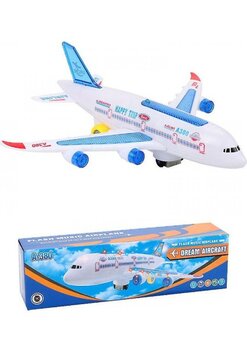 Birlik Oyuncak Uçak Airbus A380 Sesli Işıklı Hareketli Pilli Oyuncak Uçak