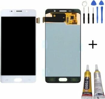 Te Samsung A5 2016 A510f Uyumlu Lcd Ekran Servis Beyaz