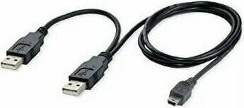 Platoon USB 2.0 Tip A Erkek Mini 5 Pin Y 60 cm Kablo