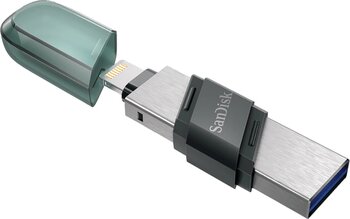 SanDisk iXpand Flash Drive Flip SDIX90N-128G-GN6NE 128 GB Flash Bellek