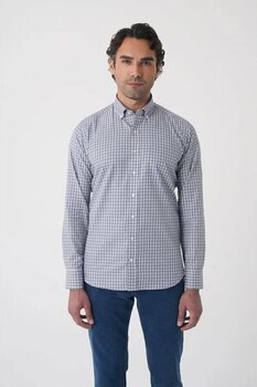 Bisse Regular Fit Paşa Yaka Pamuk Gri Erkek Gömlek Gmeks4k242008 D55 Gri Xl