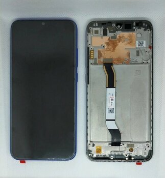 Xiaomi Redmi Note 8 Lcd Ekran+dokunmatik Full Çıtalı Beyaz - Metalik