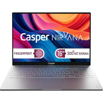 Casper Nirvana S100 i7-13620H 48GB DDR5 500GB W11H Laptop 16" S100.1362-GV00A-G-F - 500 GB - 48 GB