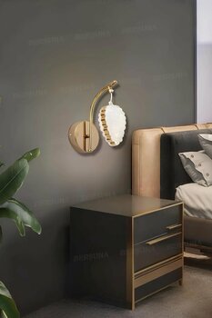 BERŞUNA Rose5 Gold 3 Renk Modern Sarkıt Led Aplik