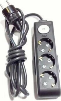 VİKO Ekonomik 3'lü Anahtarlı Topraklı Çocuk Korumalı 7 m Grup Priz