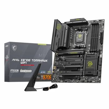 Msı Mag X870e Tomahawk Wifi Ddr5 (8400Mhz)Oc M.2 Hdmı/Usb-C Pcıe 5.0 Am5 Atx Anakart
