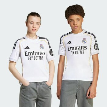 Adidas Performance JN8887 Real Madrid 25/26 Home Jersey - Beyaz - 9 - 10 Yaş