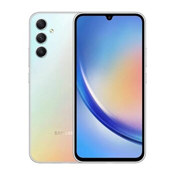 Yenilenmiş Samsung Galaxy A34 5G 128 GB 8 GB RAM Gümüş Cep Telefonu (1 Yıl Garantili) B Kalite