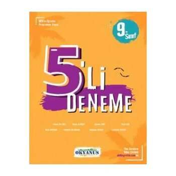 9. Sınıf 5 Li Deneme Okyanus Yayınları