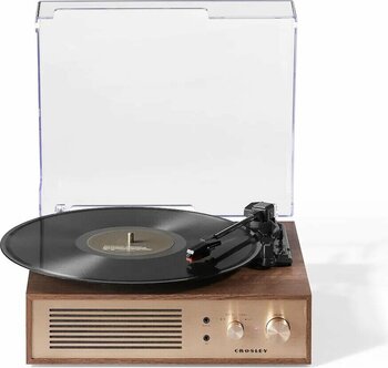 Crosley Miles Bluetooth Bağlantılı Vintage Görünümlü Plak Çalar, Pikap