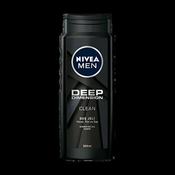 Nivea Men Deep Dimension Duş Jeli 500 ml